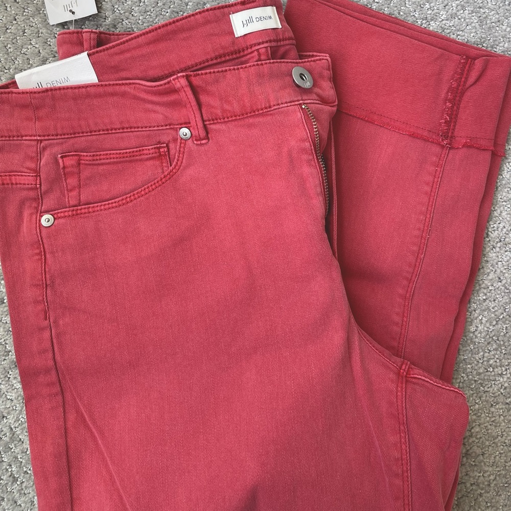 J. Jill cropped jeans